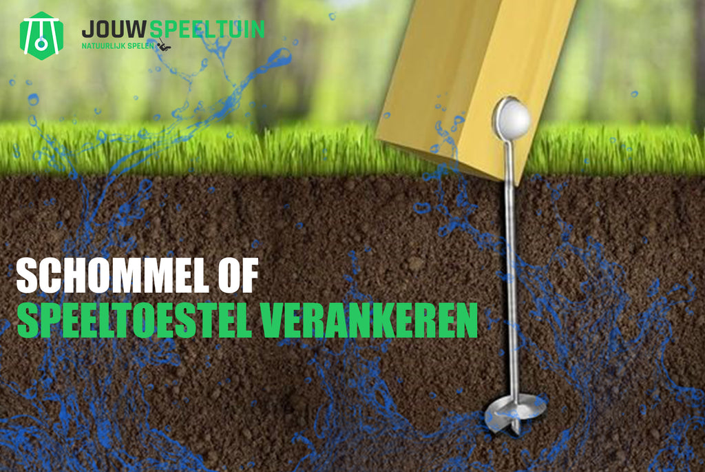 Hoe Moet Ik Mijn Speeltoestel of Schommel Verankeren?