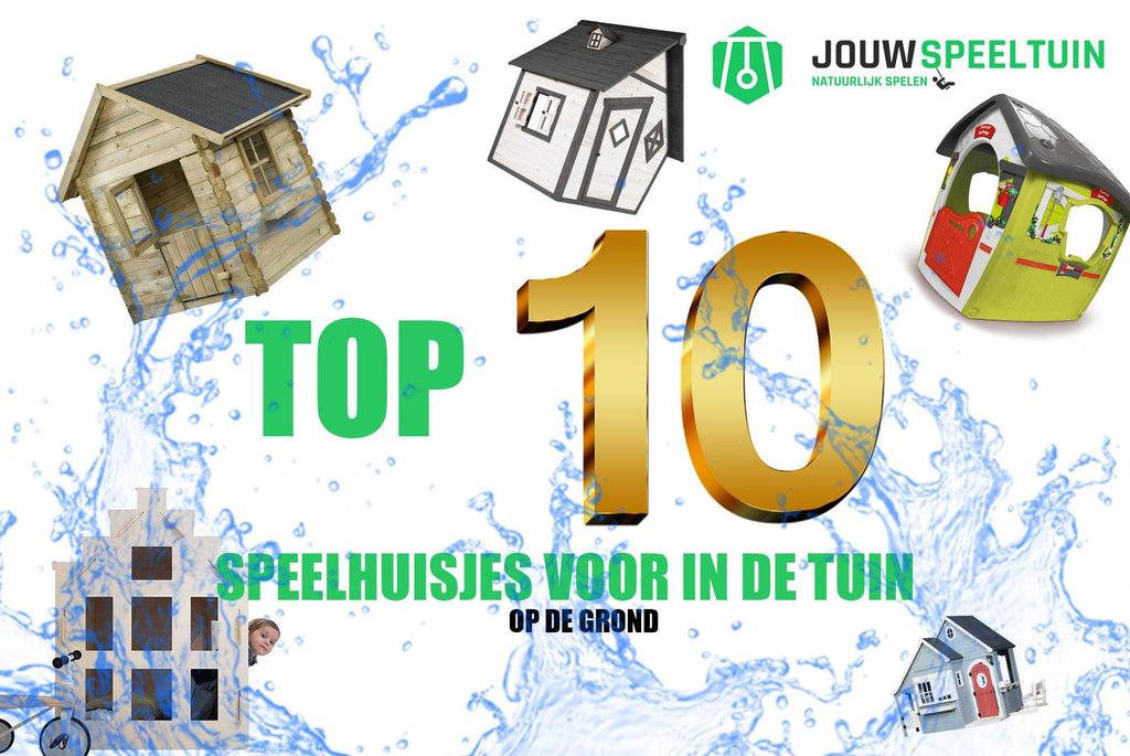 TOP 10 Speelhuisjes voor in de Tuin | Op de grond