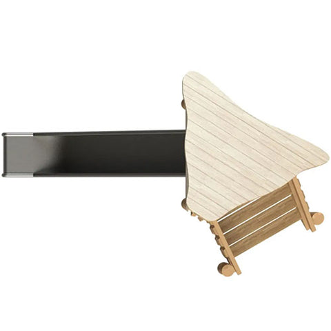 Image of driehoekmodel-speelhuisje-hout-robinia-sicuro