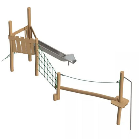 Image of manu-klimparcours-met-glijbaan-speeltoestel-sicuro
