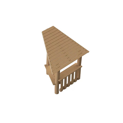 Image of speeltoestel-speelhuisje-driehoeksmodel-speelhuis-robinia-hout-sicuro