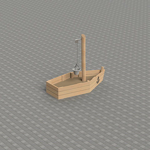 Image of zandbak-zand-bak-sicuro-jouw-speeltuin-met-mast-takel