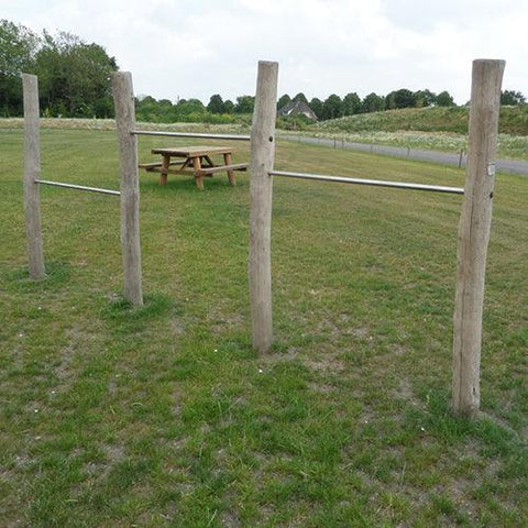 Image of 3-duikelstangen-naast-elkaar-sicuro-rvs-stangen-jouw-speeltuin