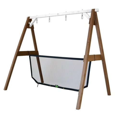 Image of Schommel | AXI - 4-in-1 SportsFun (bruin/wit) - JouwSpeeltuin