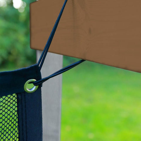 Image of Schommel | AXI - 4-in-1 SportsFun (wit/bruin) - JouwSpeeltuin