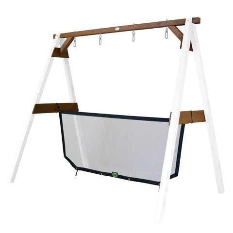 Image of Schommel | AXI - 4-in-1 SportsFun (wit/bruin) - JouwSpeeltuin