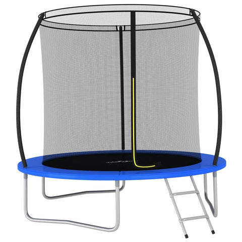 Image of Trampolineset rond 100 kg 244x55 cm - JouwSpeeltuin