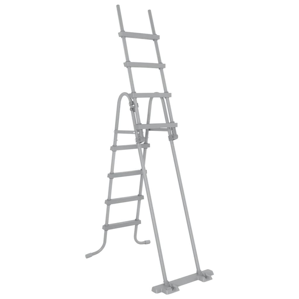 Zwembad met zandfilterpomp en ladder 490x360x120 cm - JouwSpeeltuin