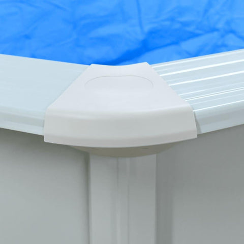 Image of Zwembad met zandfilterpomp en ladder 490x360x120 cm - JouwSpeeltuin