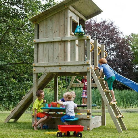 Image of Blue-Rabbit-beach-hut-jouw-speeltuin-speeltoren