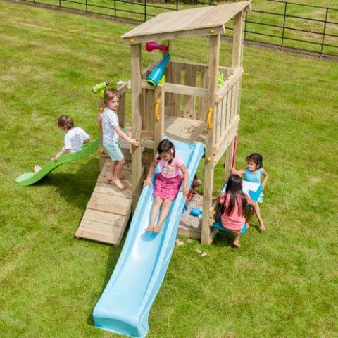 Image of Cascade-speeltoren-blue-rabbit-speeltoren-kinderen