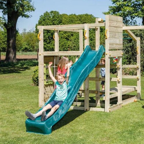 Image of Crossfit-Glijbaan-Speeltoestel-Kinderen-Blue-Rabbit