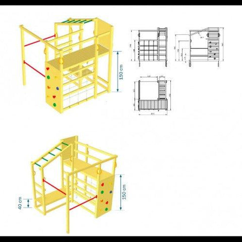 Image of Crossfit-afmetingen-tekening-speeltoestel