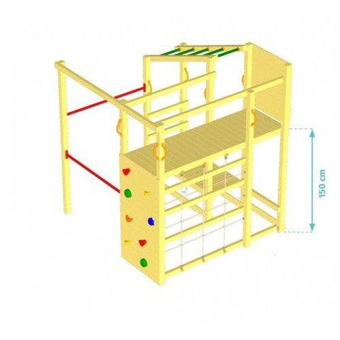 Image of Crossfit-tekening-speeltoestel