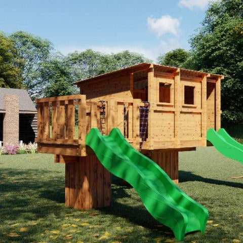 Image of Junglepad-aanbouw-spelen-boomhut-outdoor-island