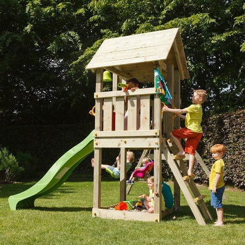 Image of Kiosk-speelstoel-kinderen-spelen-speeltoren-blue-rabbit