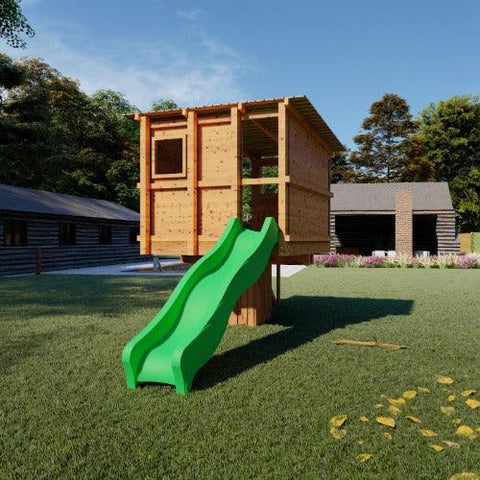 Image of Koala-Hut-boomhut-met-glijbaan-van-outdoor-island