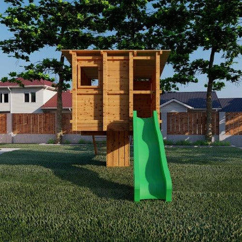 Image of Koala-Hut-douglas-houten-boomhut-speeltoestel-speelhuisje