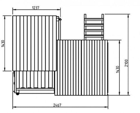 Image of Palazzo-afmetingen-speeltoren-speeltoestel