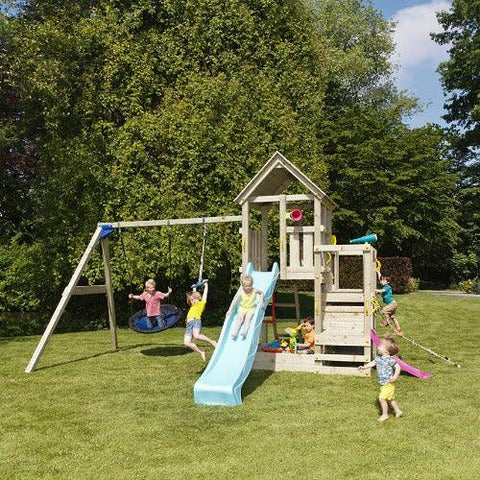 Image of Penthouse-speeltoestel-blue-rabbit-blauwe-glijbaan