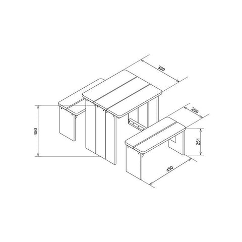 Image of Speelelement | AXI - Picknickset ZidZed - JouwSpeeltuin