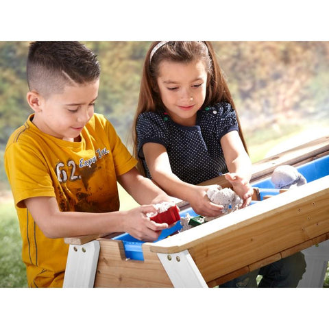 Image of Speelelement | AXI - Picknicktafel Nick Bruin/Wit (zand en water) - JouwSpeeltuin