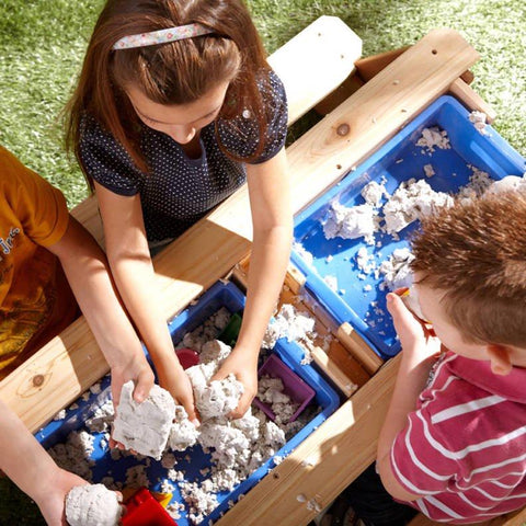 Image of Speelelement | AXI - Picknicktafel Nick Bruin (zand en water) - JouwSpeeltuin