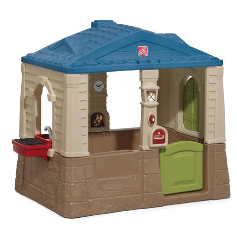Image of Kunststof Speelhuisje | Step2 - Happy Home Cottage & Grill - JouwSpeeltuin