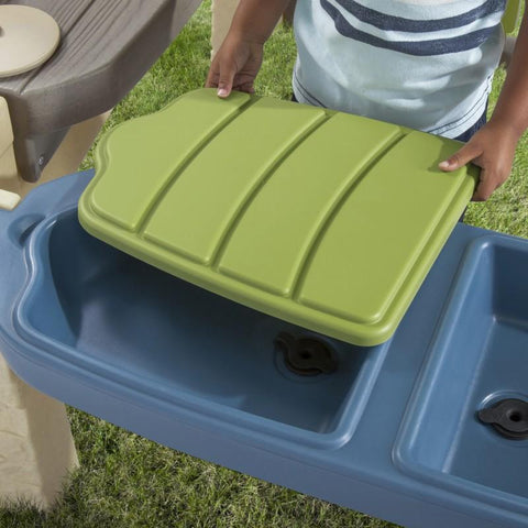 Image of Kunststof Speelhuisje | Step2 - All Around Playtime Patio with Canopy - JouwSpeeltuin