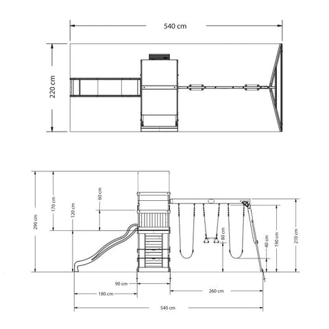 Image of Speeltoestel | Backyard Discovery - Belmont - JouwSpeeltuin