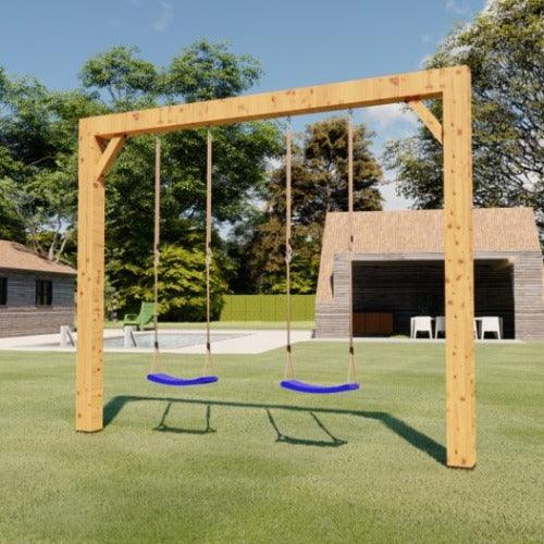 Tarzan-schommel-Outdoor-Island-Douglas-Hout-Schommels