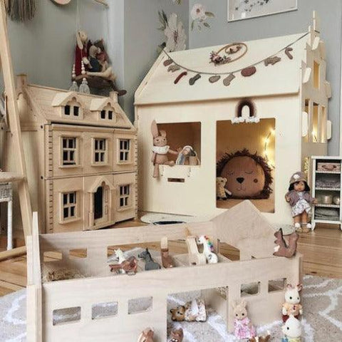 Image of Trapgevel-speelhuisje-decoratie-woodenplay