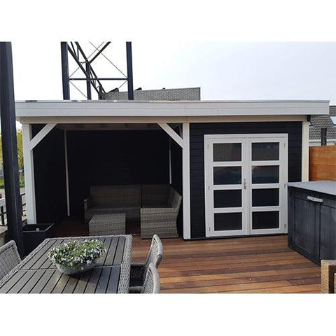 Image of Zwaluw-topvision-tuinhuis-blokhut-van-hout-woodvision-jouw-speeltuin-met-luifel