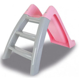 Speeltoestel | Jamara - Happy Slide Glijbaan (roze/grijs)