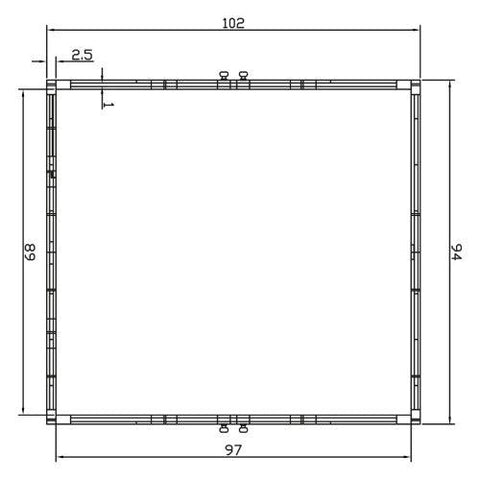 Image of afmetingen-sunny-lodge-speelhuisje-wit-grijs