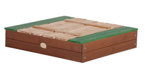 Image of Axi Zandbak Ella Xl 120 X 120 X 20 Cm Hout Bruin - JouwSpeeltuin