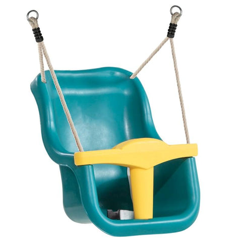 Image of Schommel | AXI - Baby Schommel met zitje (bruin) - JouwSpeeltuin