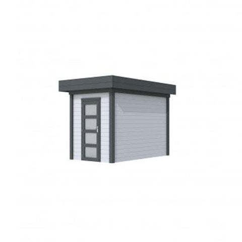 Image of blokhut-tuinhuis-topvision-vuren-hout-tuinhuisje-woodvision-jouw-speeltuin-lichtgrijs-antraciet