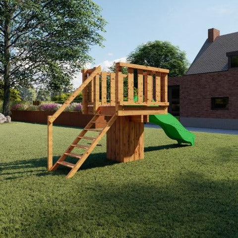 Image of boomhut-speeltoestel-outdoor-island-Eekhoorn-nest