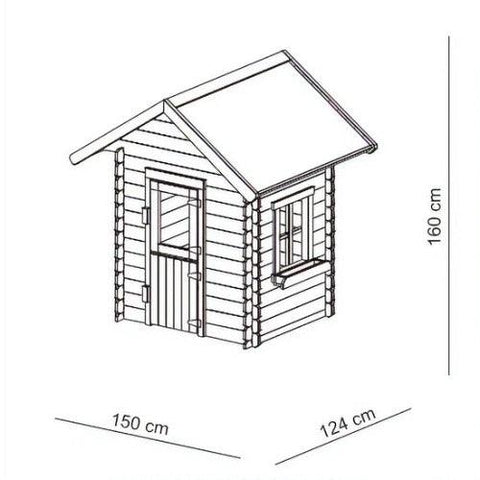 Image of davey-speelhuisje-swingking-afmetingen-en-informatie