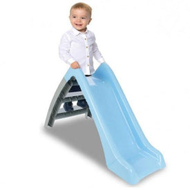 Speeltoestel | Jamara - Happy Slide Glijbaan (blauw/grijs) - JouwSpeeltuin