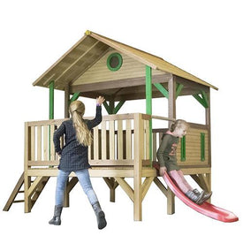 Houten speelhuisje | AXI - Meeko - JouwSpeeltuin