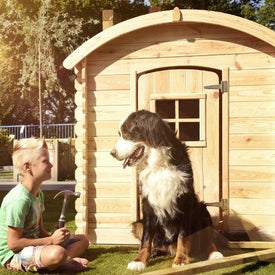 Houten speelhuisje | WoodVision - Wende