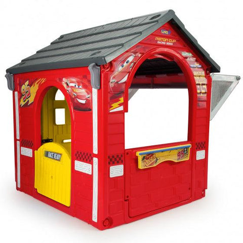 Image of Disney Speelgarage Cars 111 X 127 Cm Rood/Geel - JouwSpeeltuin