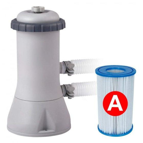 Image of Intex Opblaaszwembad Met Pomp 28142Gn Easy 396 X 84 Cm Blauw - JouwSpeeltuin