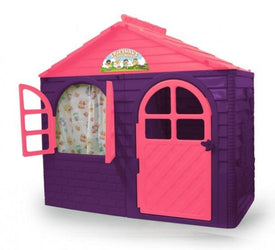 Jamara Speelhuis Little Home 130 X 78 Cm paars/roze - JouwSpeeltuin