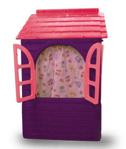 Image of Jamara Speelhuis Little Home 130 X 78 Cm paars/roze - JouwSpeeltuin