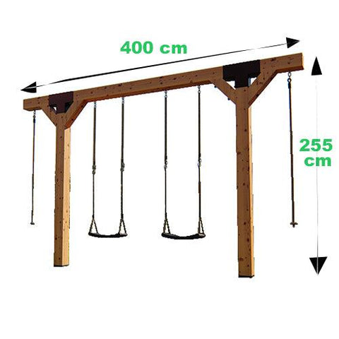 Image of jouw-speeltuin-premium-schommel-mickey-400-cm-afmetingen-outdoor-island