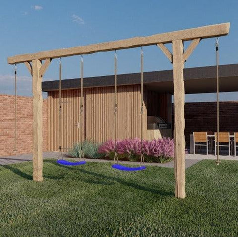 Image of jouw-speeltuin-schommels-outdoor-island-kastanje-houten-schommel-mufasa