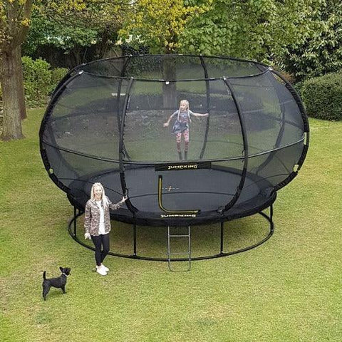 Image of Trampoline | JumpKing - ZorbPOD (rond) - JouwSpeeltuin